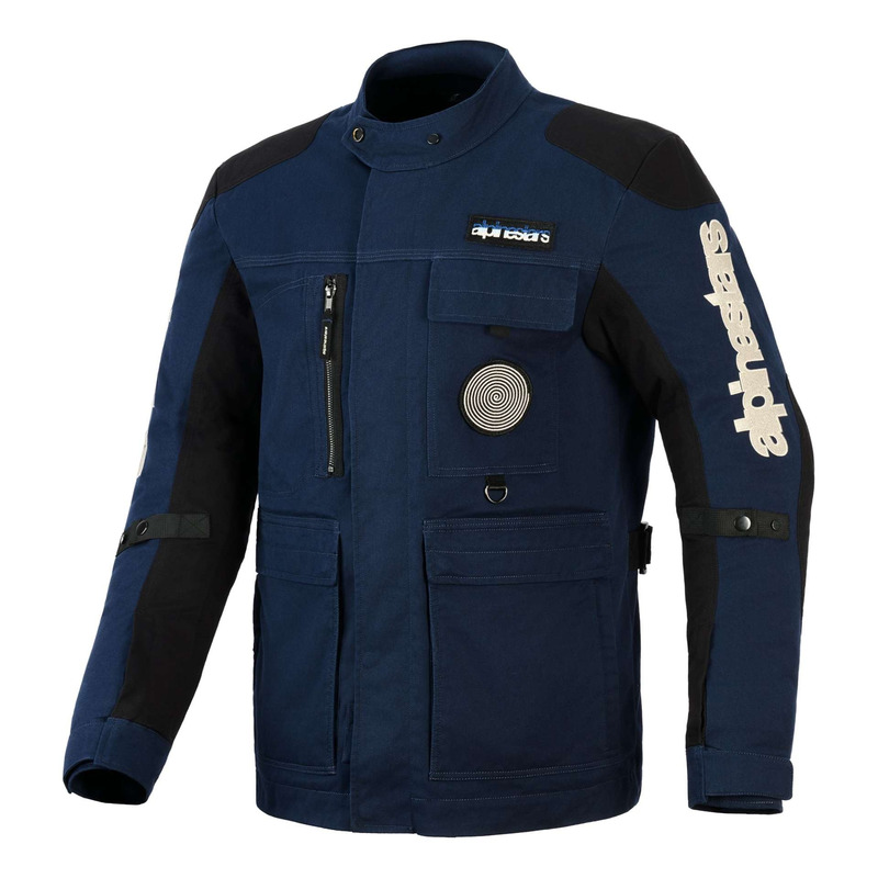 Veste textile Alpinestars Dice dark blue/black
