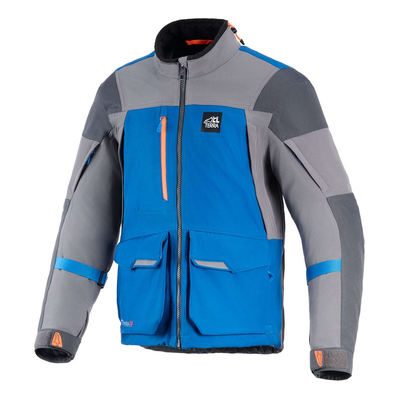 Veste textile Alpinestars Maxdura Drystar®XF Laminated Armored Shell royal blue/dark gray
