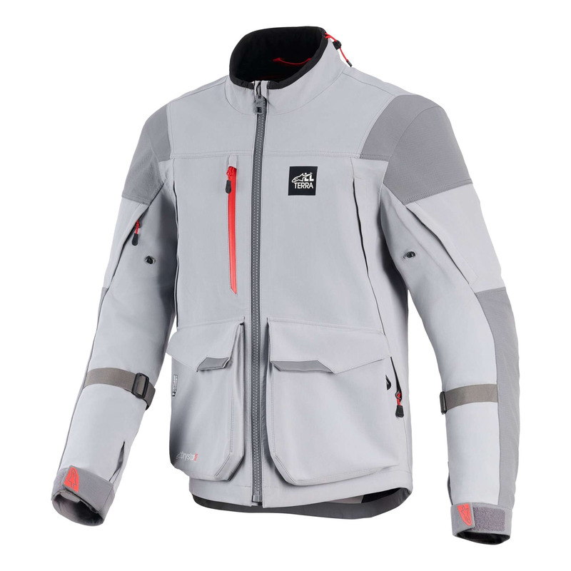 Veste textile Alpinestars Maxdura Drystar®XF Laminated Armored Shell mid gray/dark gray