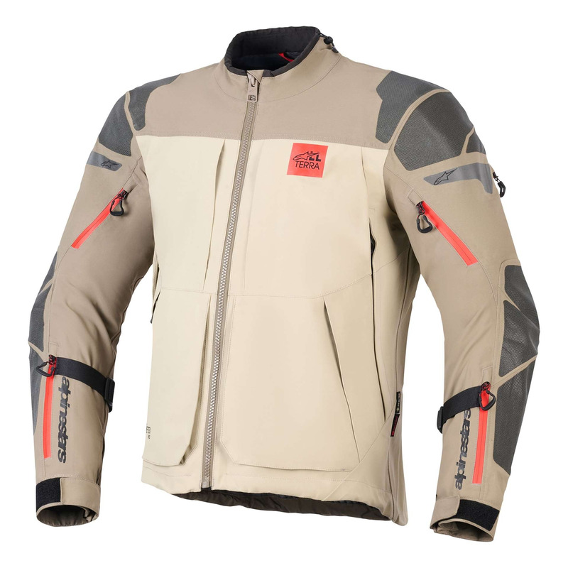 Veste textile Alpinestars Nazca 3L Gore-Tex Pro dark walnut/rock/brown