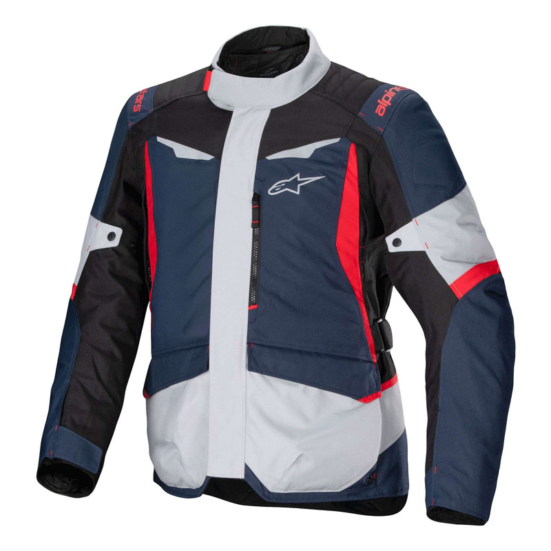 Veste textile Alpinestars ST-1 Waterproof dark blue/black/bright red