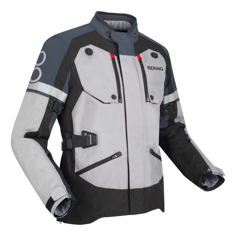 Veste textile Bering Halifax anthracite/gris