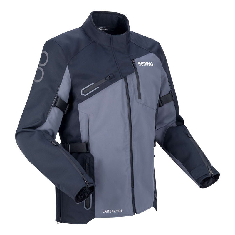 Veste textile Bering Oxygen noir/gris