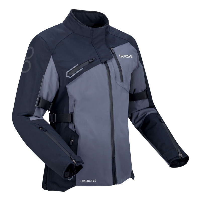 Veste textile femme Bering Lady Oxygen noir/gris