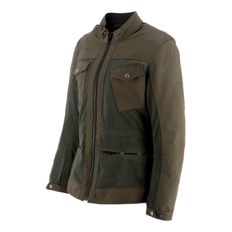 Veste textile femme Helstons Sahara Air kaki