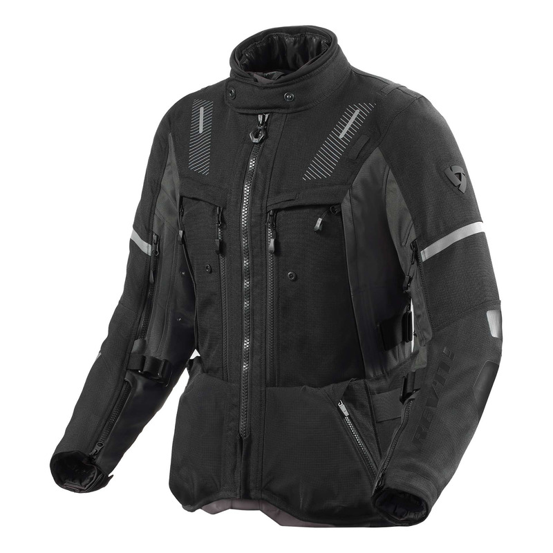 Veste textile femme Rev’It Sand 5 H2O Ladies black/anthracite