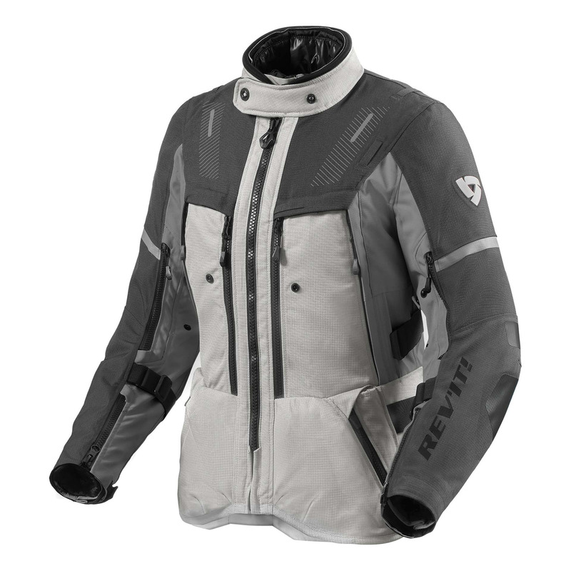 Veste textile femme Rev’It Sand 5 H2O Ladies silver/anthracite