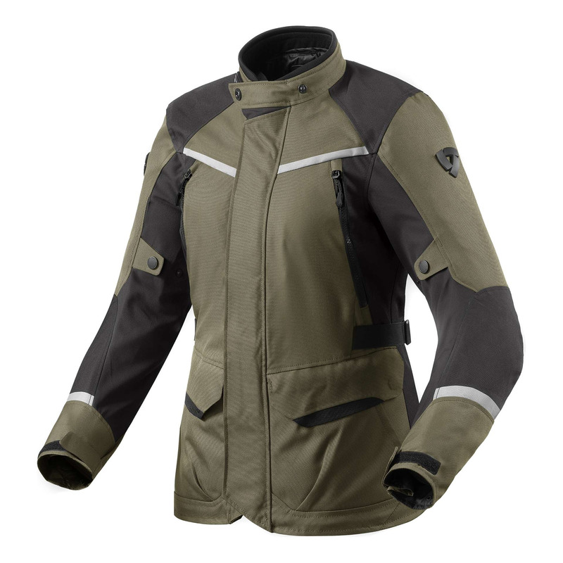 Veste textile femme Rev’It Voltiac 3 H2O Ladies green/anthracite