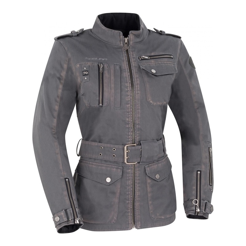 Veste textile femme Segura Lady Woodstock gris- T0