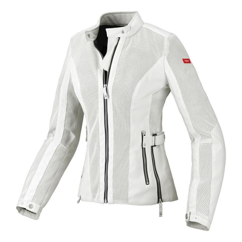 Veste textile femme Spidi SUMMERNET LADY blanc cassé- XS