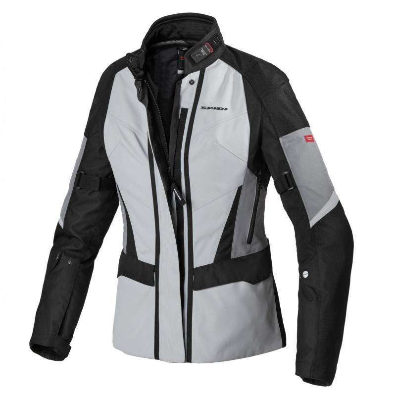 Veste textile femme Spidi TRAVELER 2 LADY noir/gris- XS