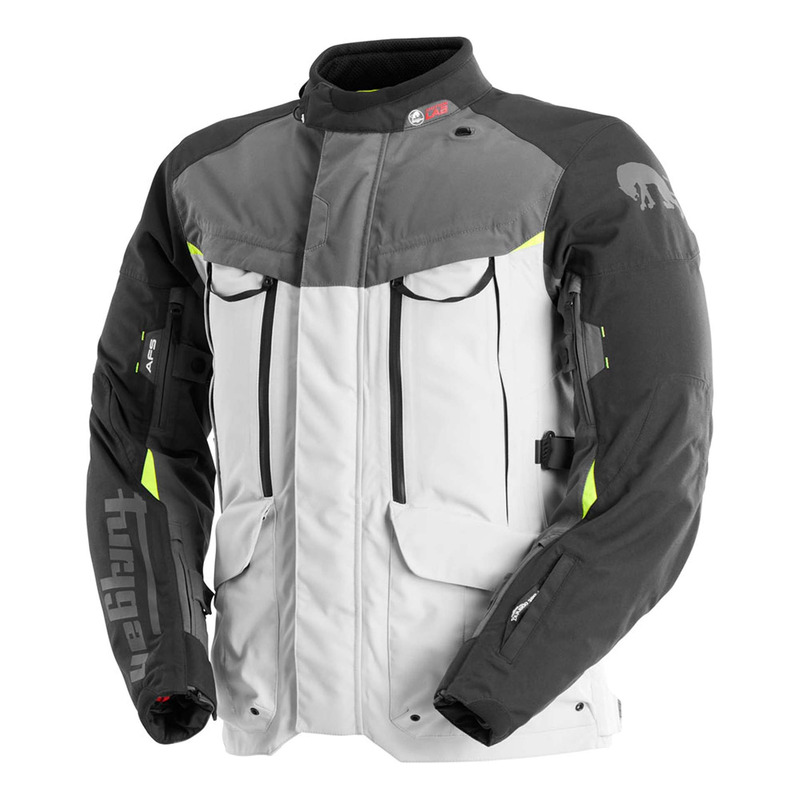 Veste textile Furygan Challenger 3C Primaloft noir/pearl/anthracite