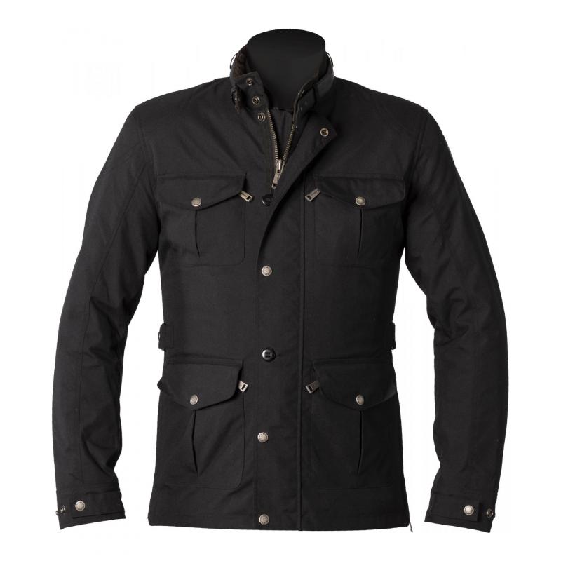 Veste textile Helstons Field noir- L