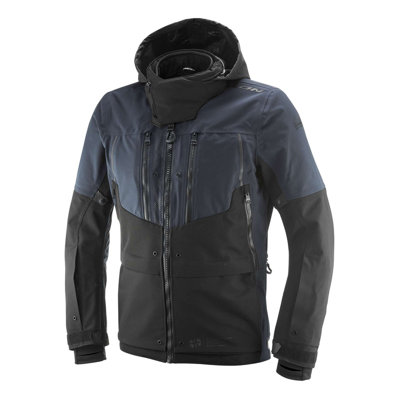 Veste textile Ixon Asgard navy/noir