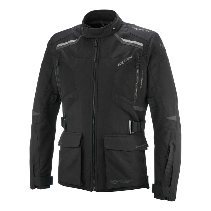 Veste textile Ixon Midgair WP black/Anthracite- L