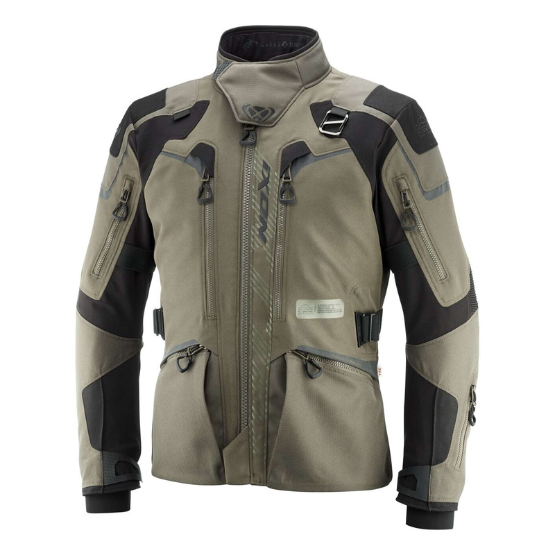 Veste textile Ixon Odin khaki/black- S