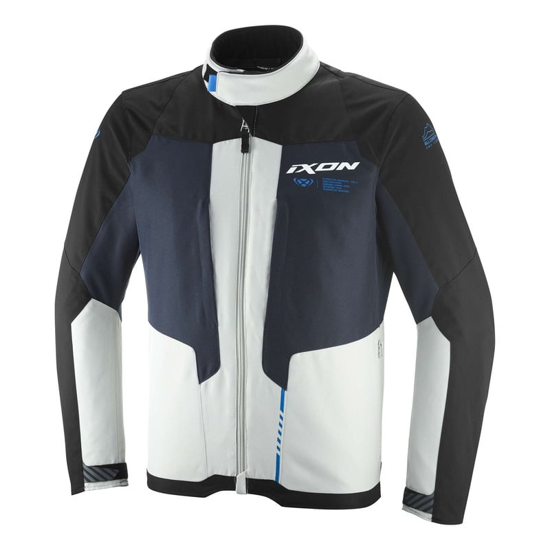 Veste textile Ixon Tyr navy/gris/bleu