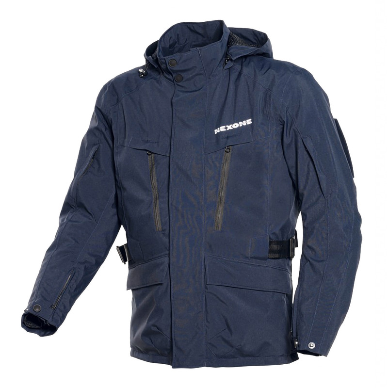 Veste textile Nexone Mario bleu mat