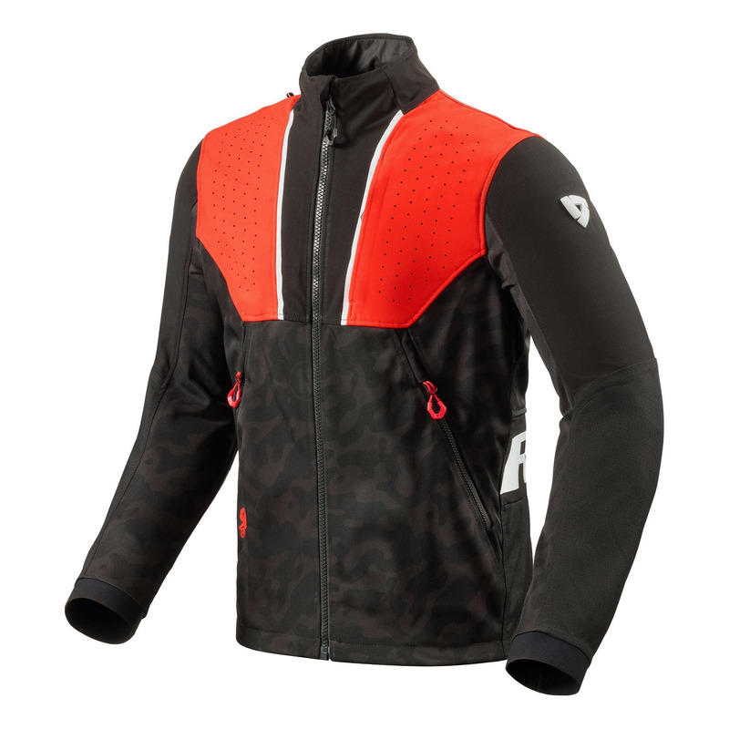 Veste textile Rev’It Africa noir/rouge