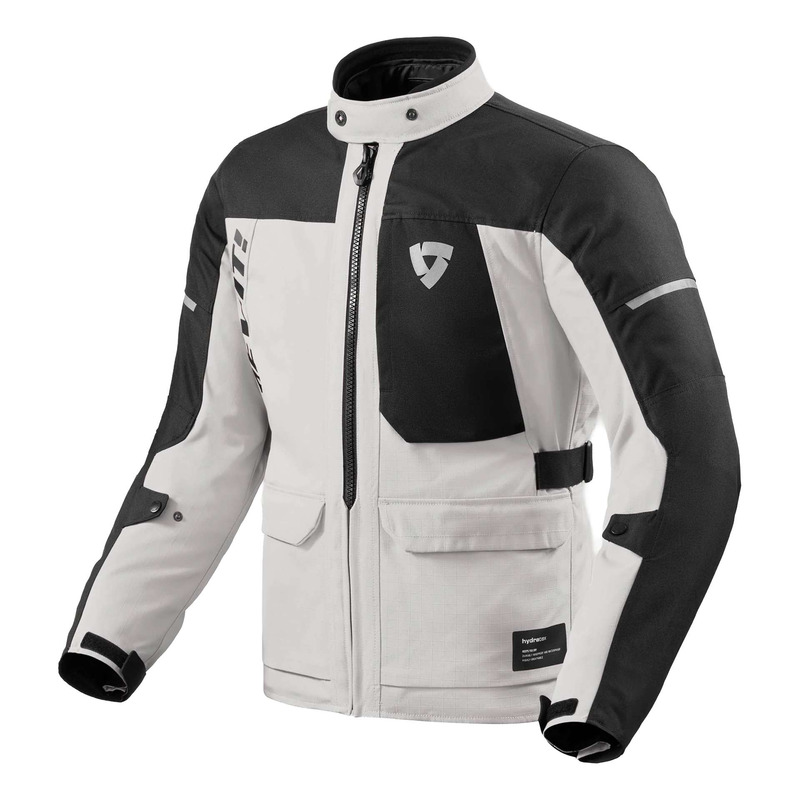 Veste textile Rev’It Convergent H2O silver/black
