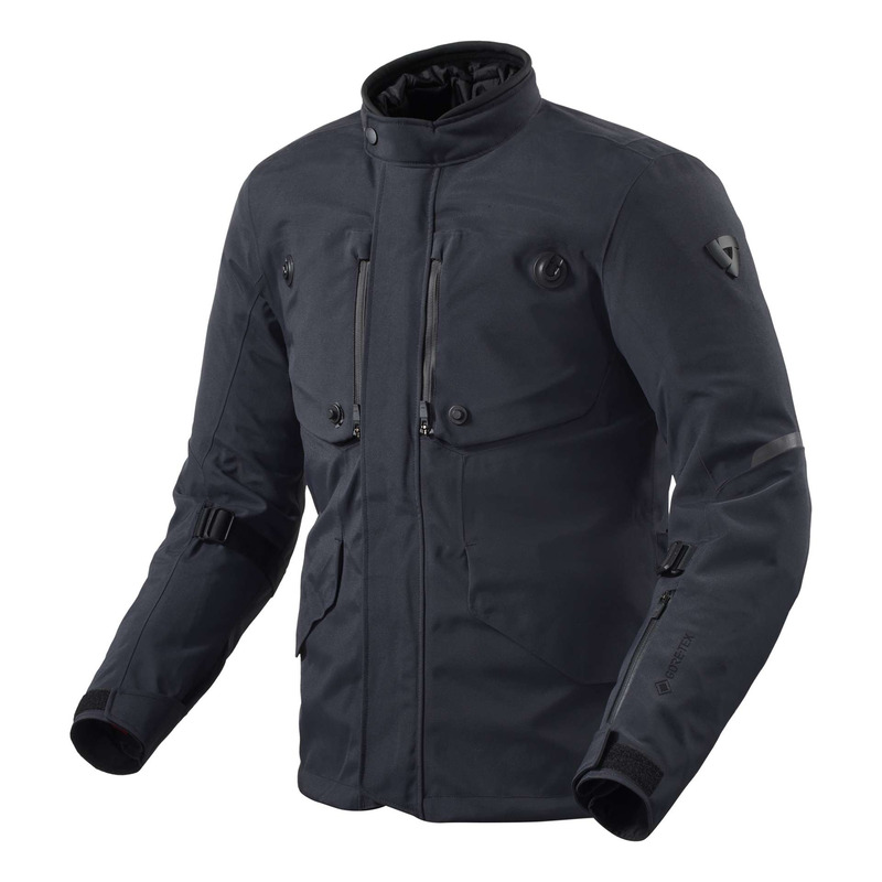 Veste textile Rev’It Trench 2 GTX dark blue