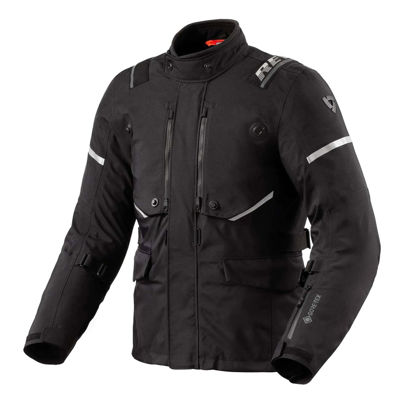 Veste textile Rev’It Vertical GTX noir/argent