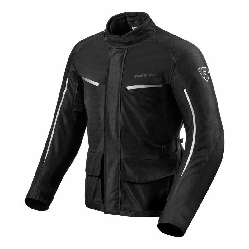 Veste textile Rev'it Voltiac 2 noir/argent- S