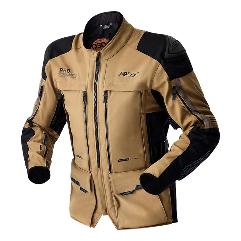 Veste textile RST Pro Series Adventure D3O sable/noir