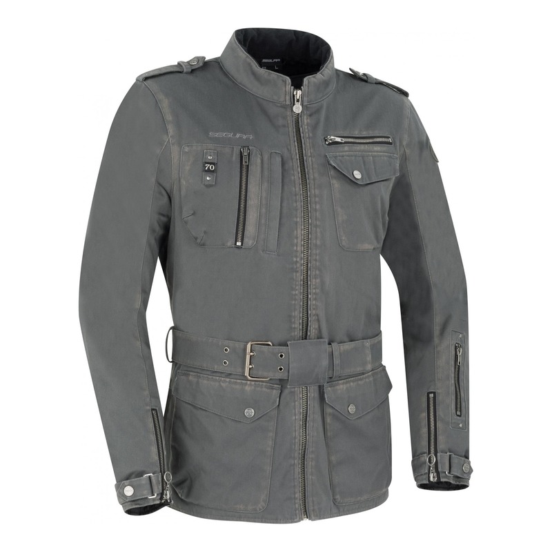 Veste textile Segura Woodstock gris- S