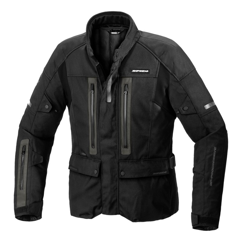 Veste textile Spidi Traveler 3 H2Out noir/gris- M