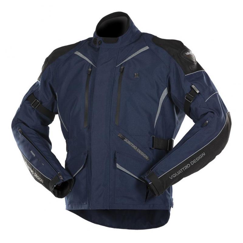 Veste textile V'Quattro Hurry navy- S