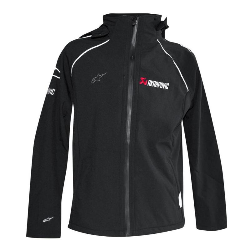 Veste zip Akrapovic noir- S