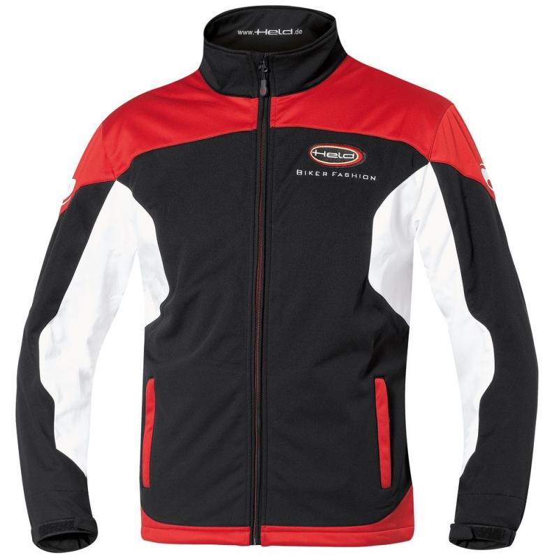 Veste zip Held TEAM noir/rouge- XS