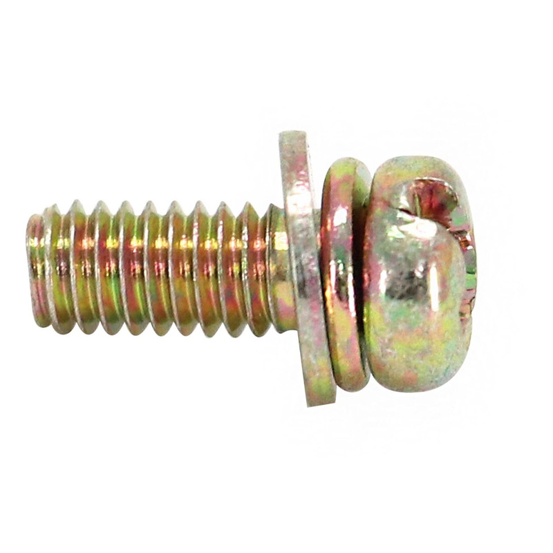 Vis à métaux tête cylindrique bronze M4 x 10 mm