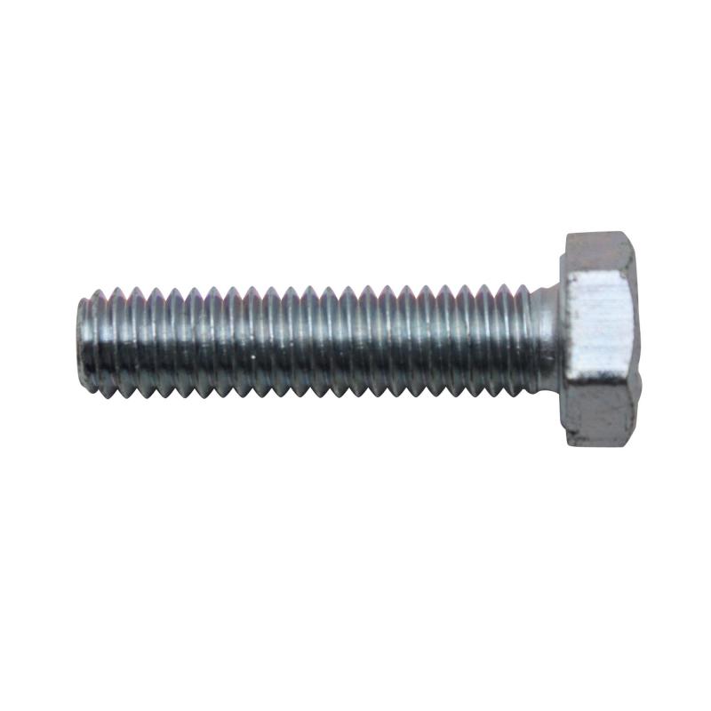 Vis algi tete hexagonale 6x25 acier zingue - boite de 100