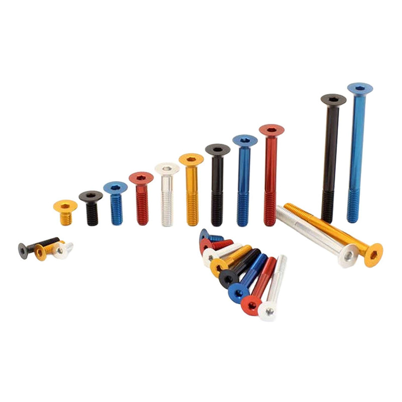 Vis BTR Ergal Evotech TSPEI tÃªte fraisÃ©e Ã  M4x30 mm rouge