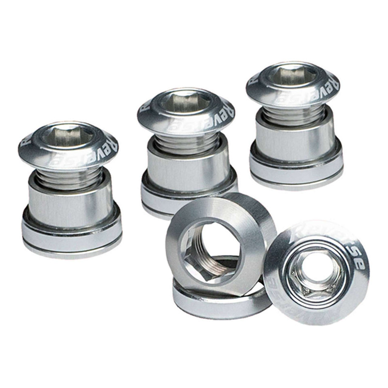 Vis cheminÃ©e plateau Reverse argent (x4)