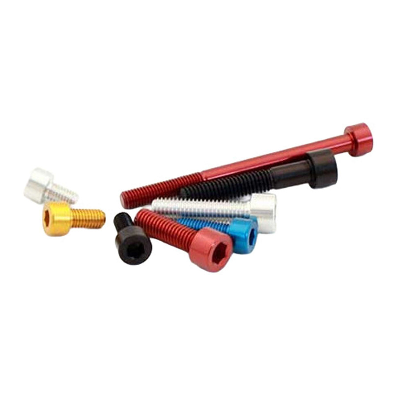 Vis Ergal Evotech TCBEI tÃªte cylindrique BTR Ã M5x65 mm rouge