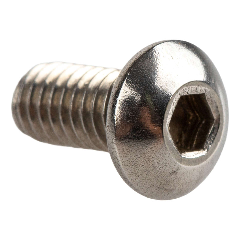 Vis inox bombÃ©e type BTR M4x8mm acier inoxydable