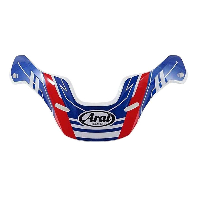 Visière Arai Tour-X5 Africa Trail bleu/blanc/rouge
