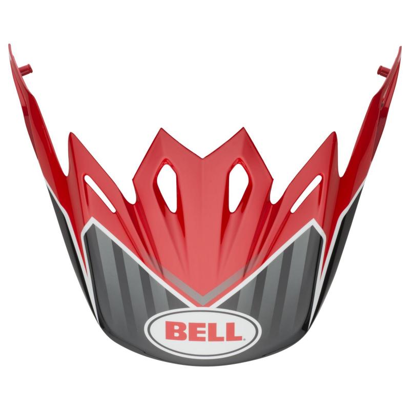 Visière Bell Moto 9 Flex / Moto 9 Pinned rouge