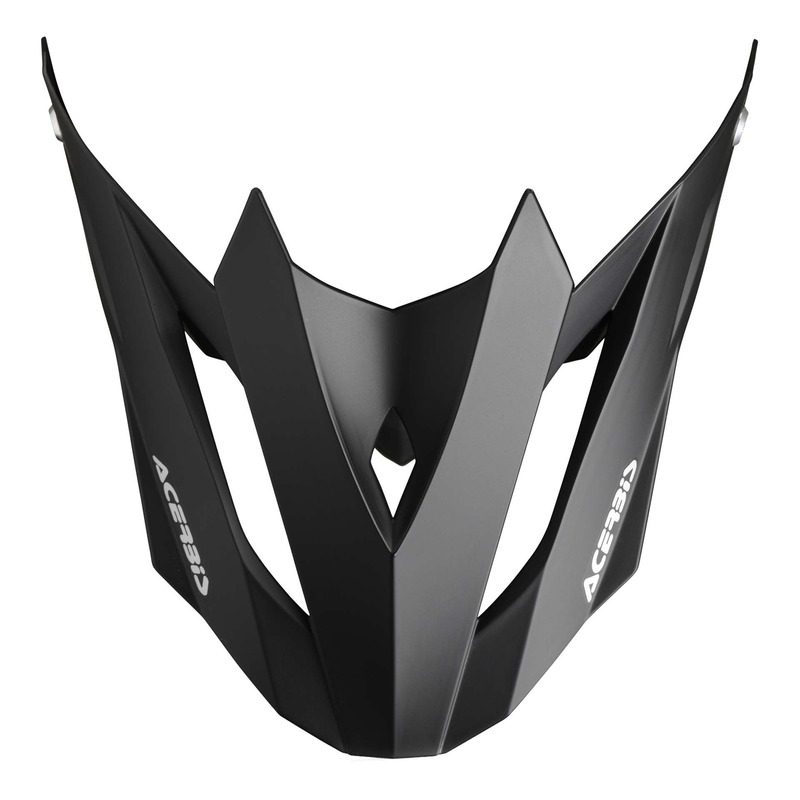 Visière casque cross Acerbis Profile 4 noir mat - Accessoires casques sur La Bécanerie visiere casque cross