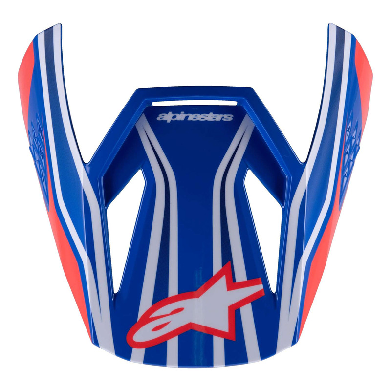Visière casque cross enfant Alpinestars S-M3 Youth Wurx blue/red/white/black glossy