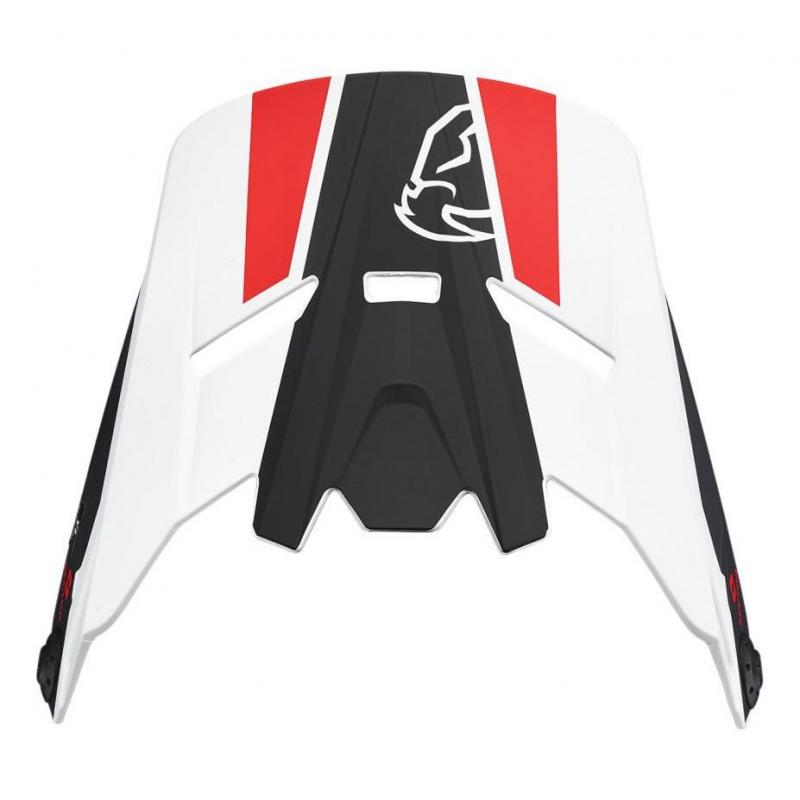 Visière casque cross enfant Thor Sector Split Mips blanc/noir
