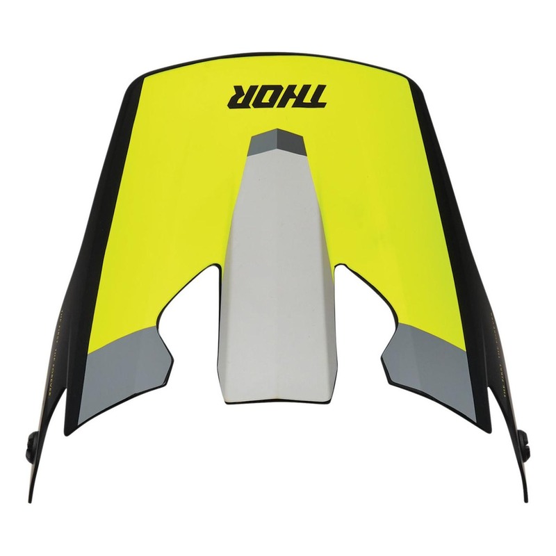 Visière casque cross Thor Reflex Apex acid/gris