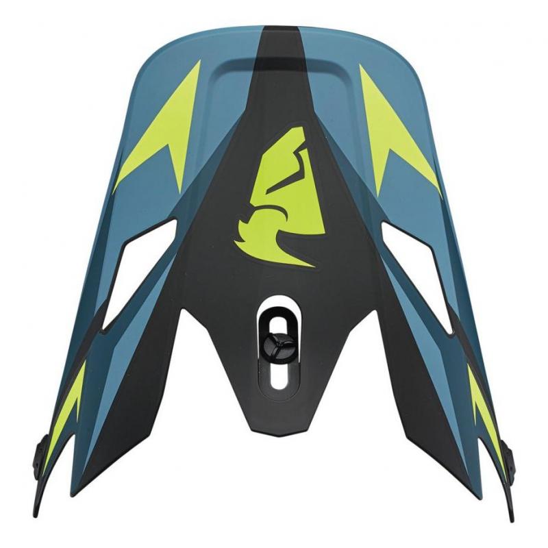 Visière casque cross Thor Sector Warship blue/acid