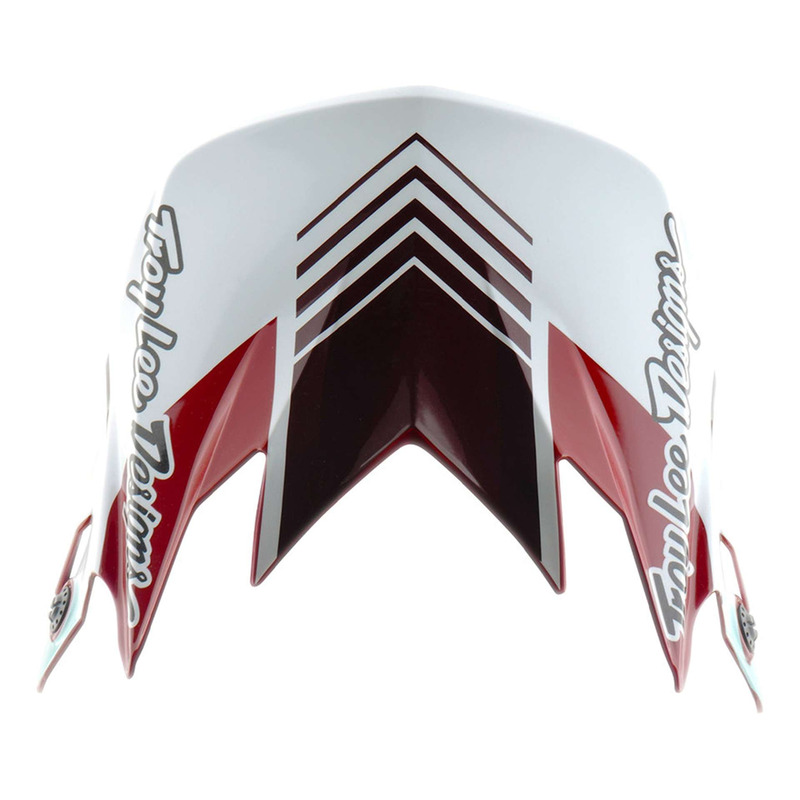 Visière casque cross Troy Lee Designs GP Pro Segment rouge