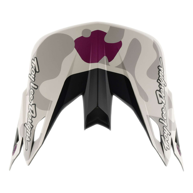 Visière casque cross Troy Lee Designs SE5 Composite Myth pumice