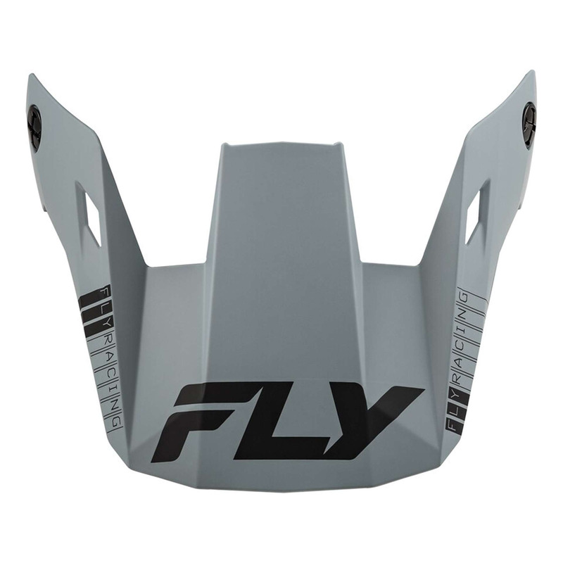 Visière casque Fly Racing Rayce Gris/Noir