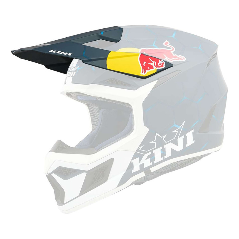 Visière de casque cross enfant Kini Red Bull Youth MX3 1.0 blue/white